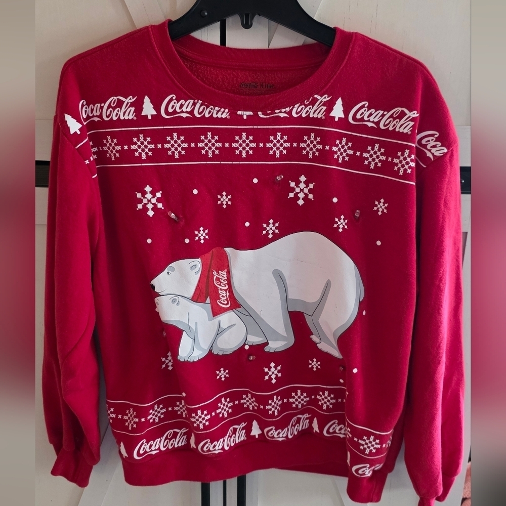 Coca-Cola Red Holiday Sweatshirt